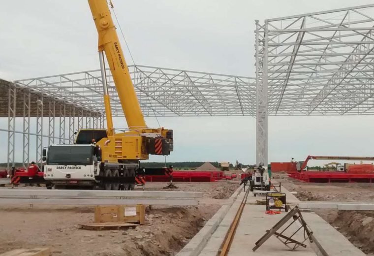 Fábrica de Torres de Concreto — Parque Eólico Lagoa Mangueira Mirim